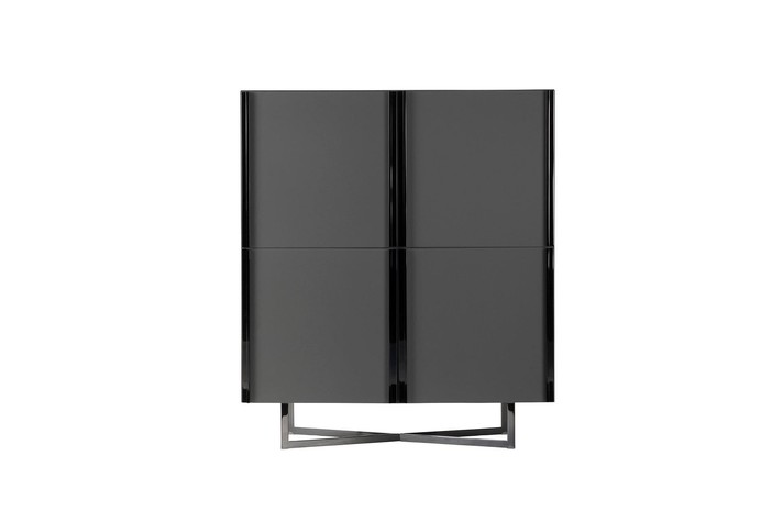 Profile, lackiertes 4-türiges Sideboard 120 cm breit