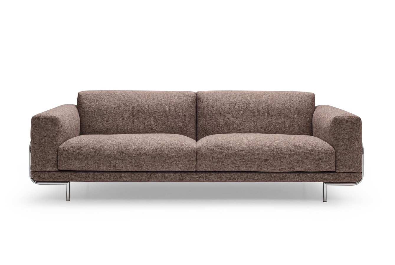 Modulsofa mit Gestell aus Metall