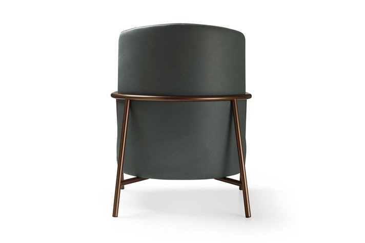 Detail of the curved back