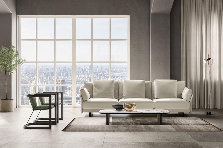 Boma 45 armchair combined with Murphy sofa