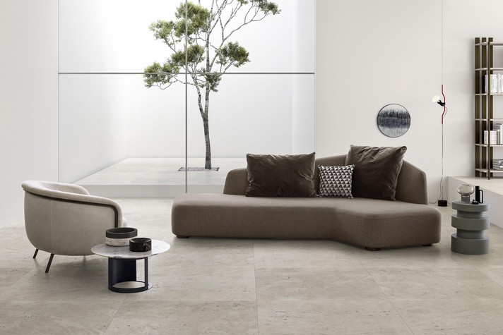 Ring armchair combined with Sound sofa
