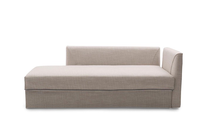 Daybed with one arm and back