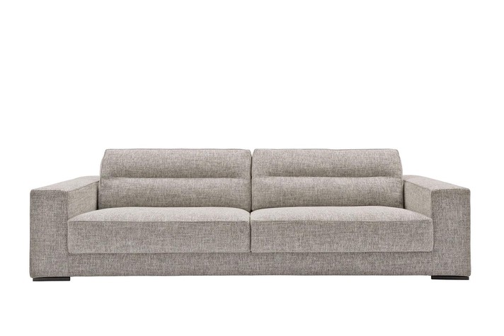 Large, comfortable 3-seater sofa with feather cushions