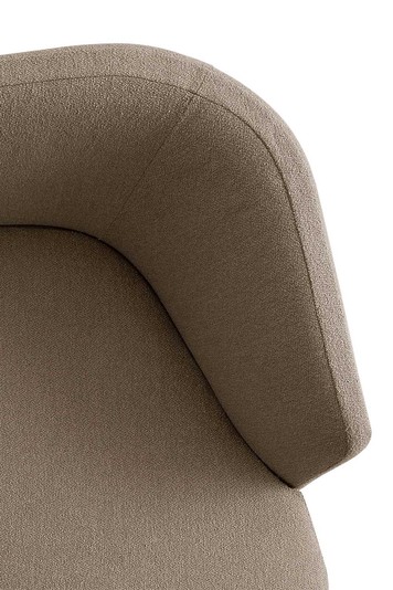 Detail of the backrest and arm