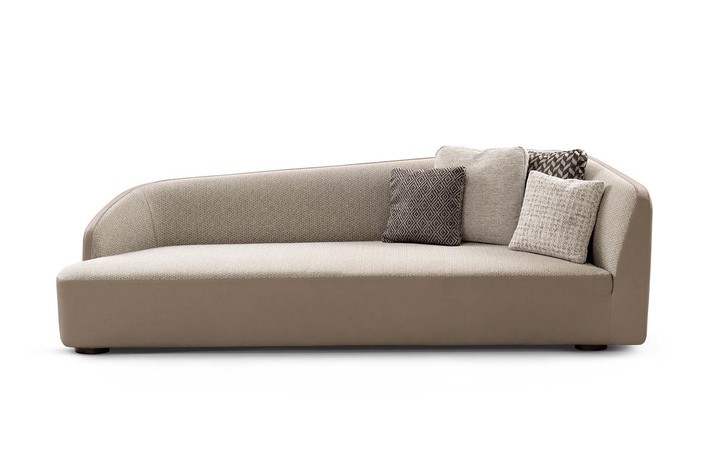Sound as a 3 seater sofa with asymmetrical backrest