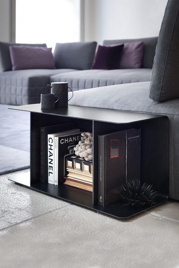 Sheet metal side table
