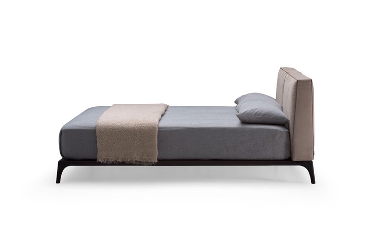The Milano bed, available as a 160 cm double bed, 180 cm king size or 200 cm super king size