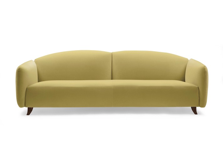 Canapé droit de style vintage, disponible jusqu'à 280 cm de long