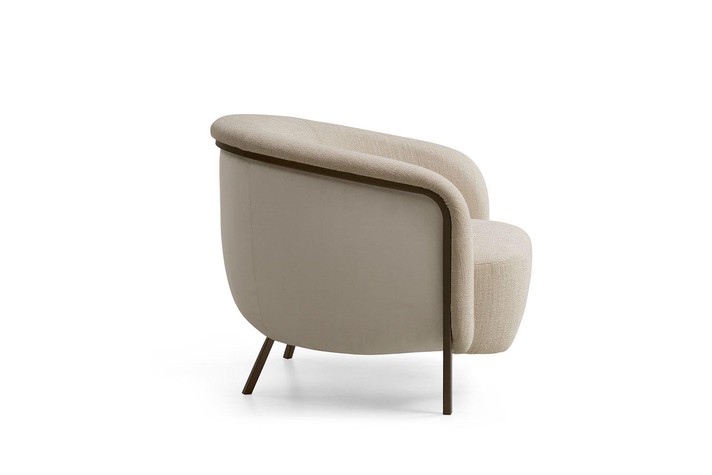 Vue de face du fauteuil
