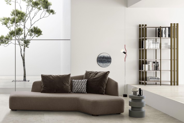 Libreria autoportante Tower per living moderni ed eleganti