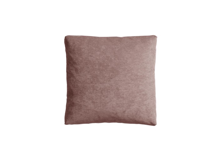 Cuscino d'arredo F con angoli cuciti 60x60 cm, imbottito in piuma