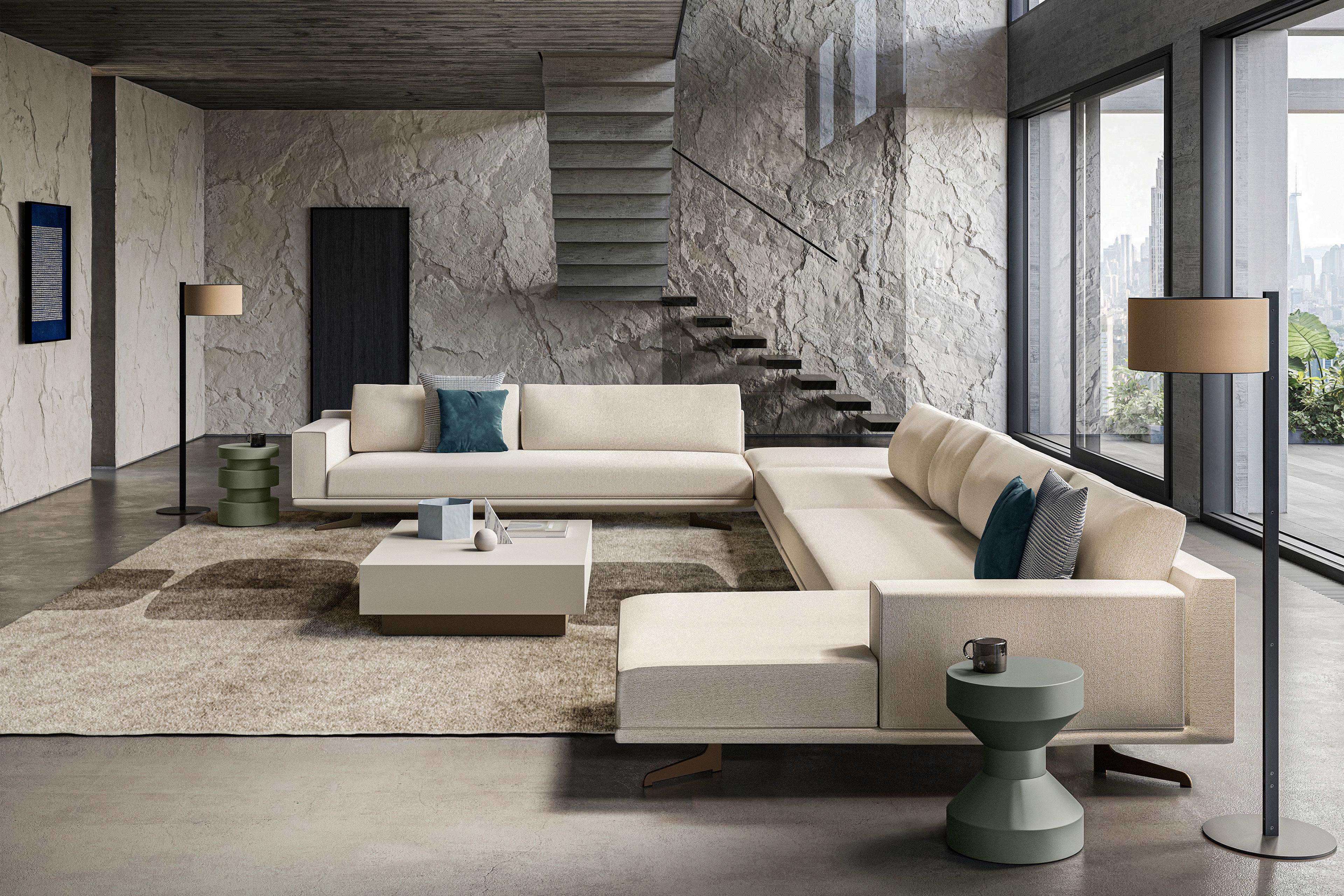 Divani Salotti Con Libreria Divani Componibili Bodema Divano