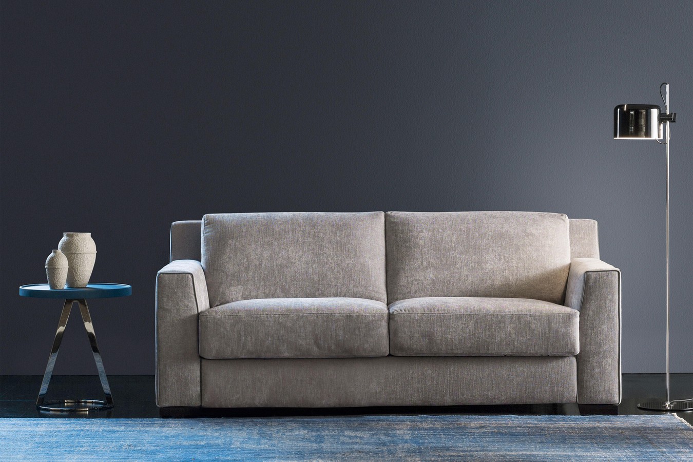 Regal, divano letto a 2/3 posti con materasso alto 18 cm