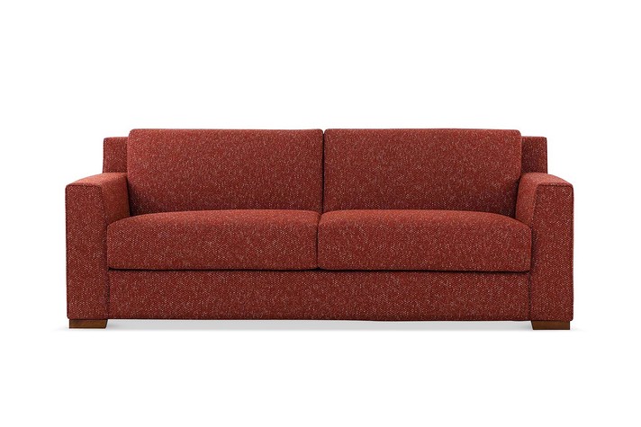 Divano letto lineare disponibile nei modelli a 2 o 3 fino alla lunghezza di 220 cm