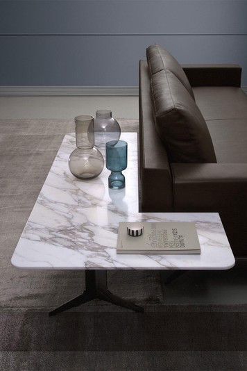 Consolle di design da posizionare dietro al divano dell'omonima collezione