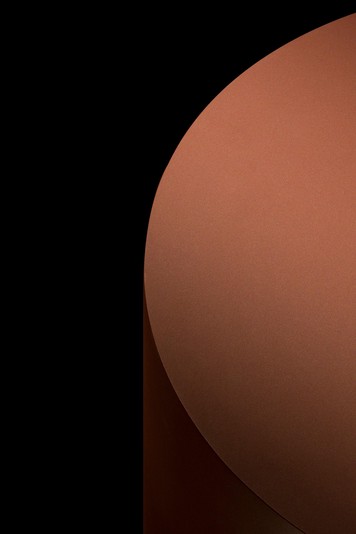 Dettaglio del tavolino Geometric nella versione rotonda