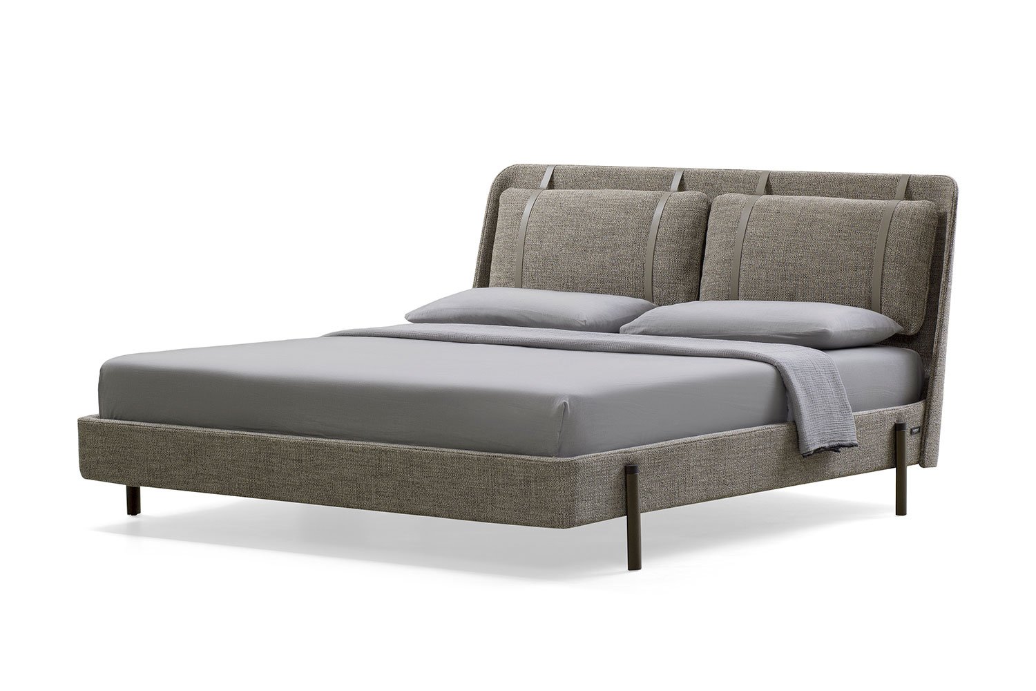Angled padded headboard hotsell