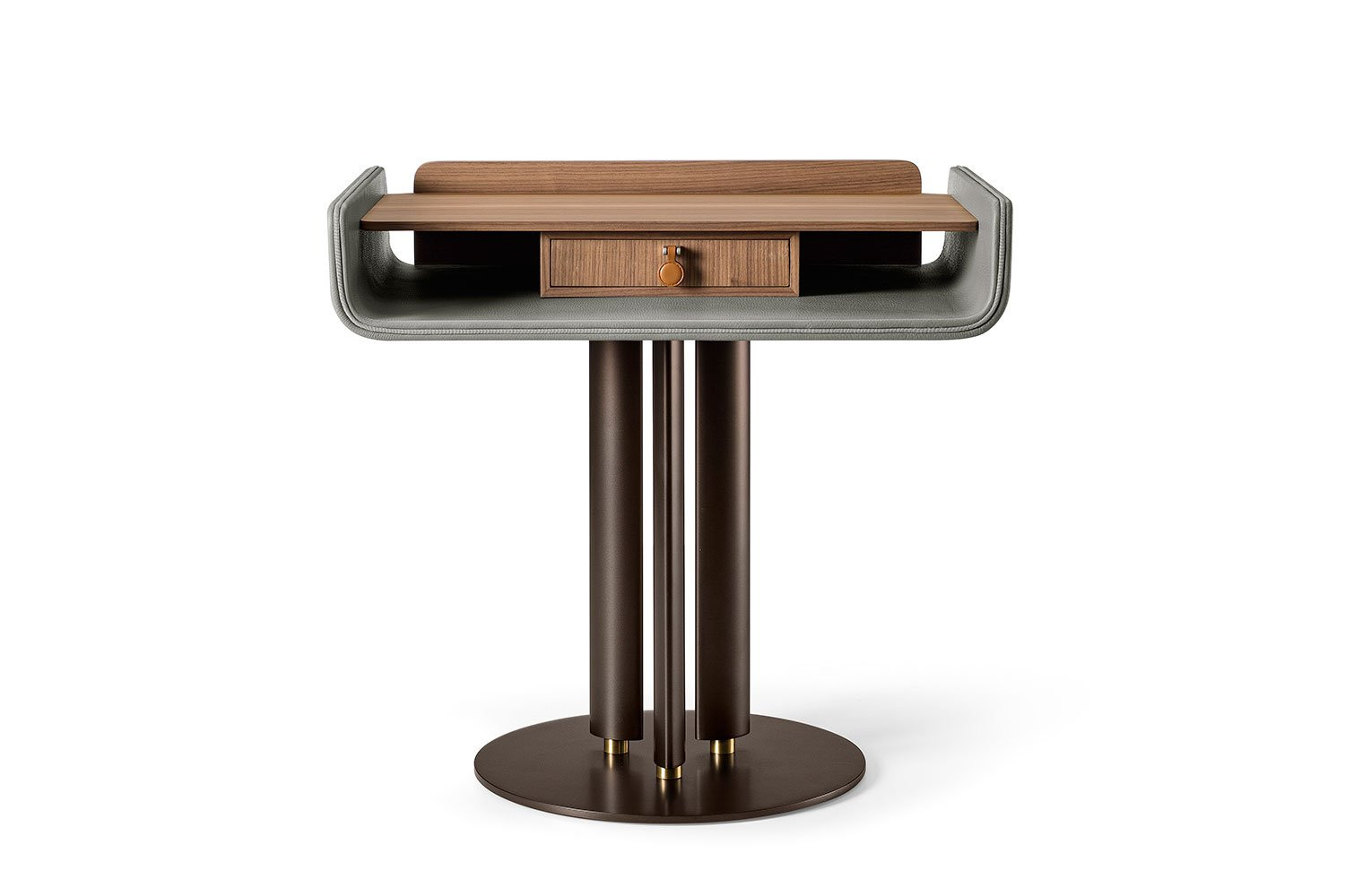 Italian luxury bedside table with one drawer