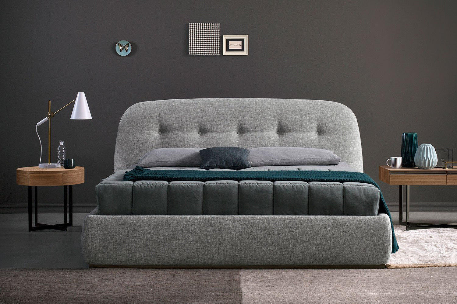 Designer Upholstered Beds Handmade in Italy BODEMA