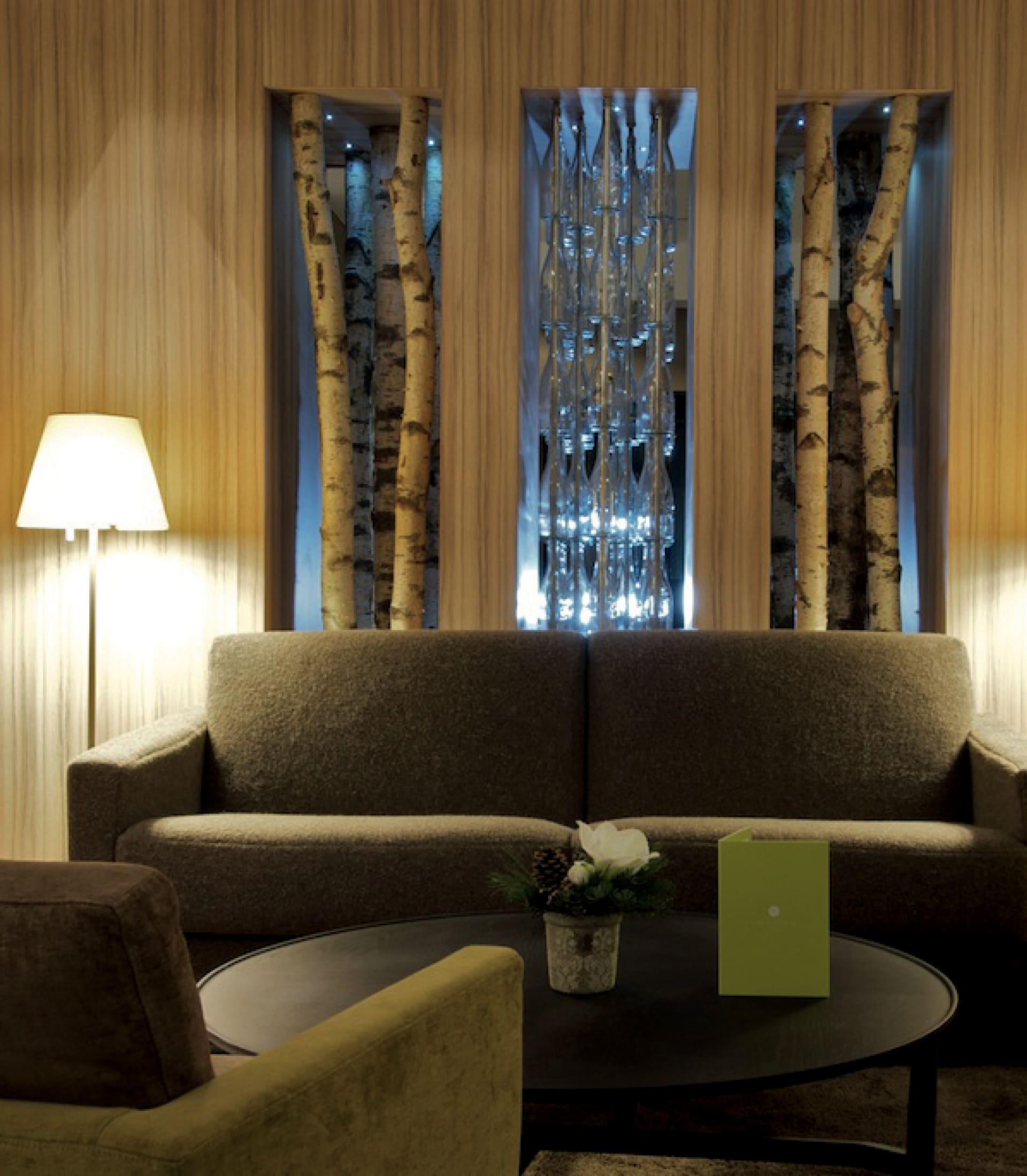 Furniture project for the conversation area of Le Refuge des Aiglons hotel