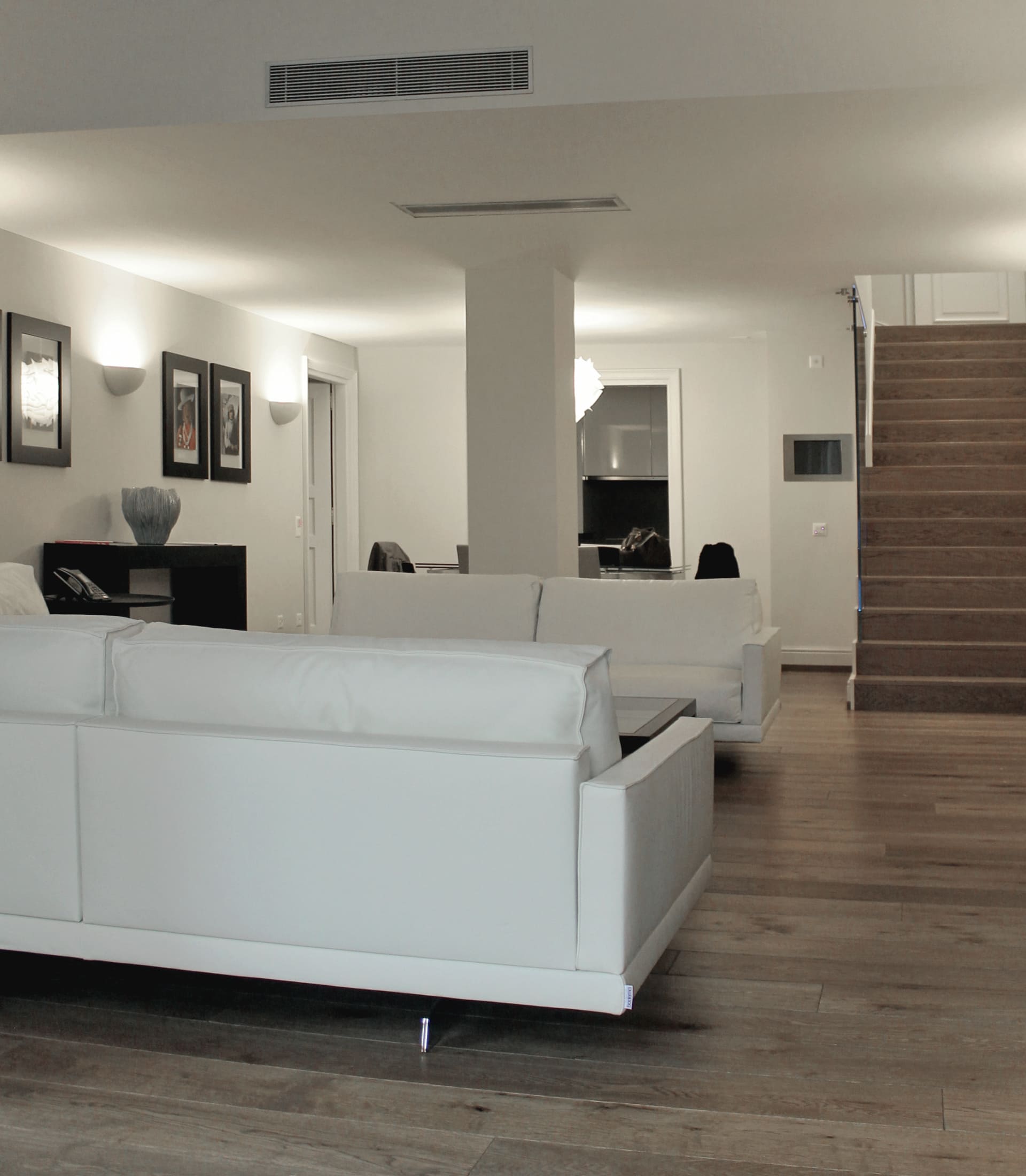 Conversation area of the Collina d'Oro resort