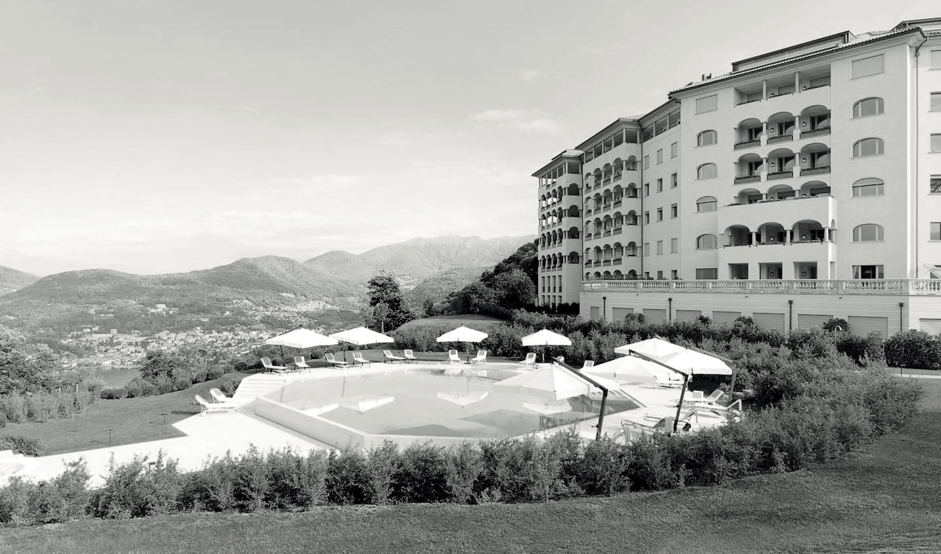 Exteriors of the Collina d'Oro resort