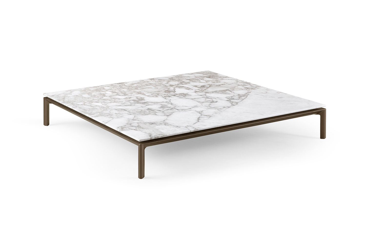 Square or rectangular low coffee table Man-go