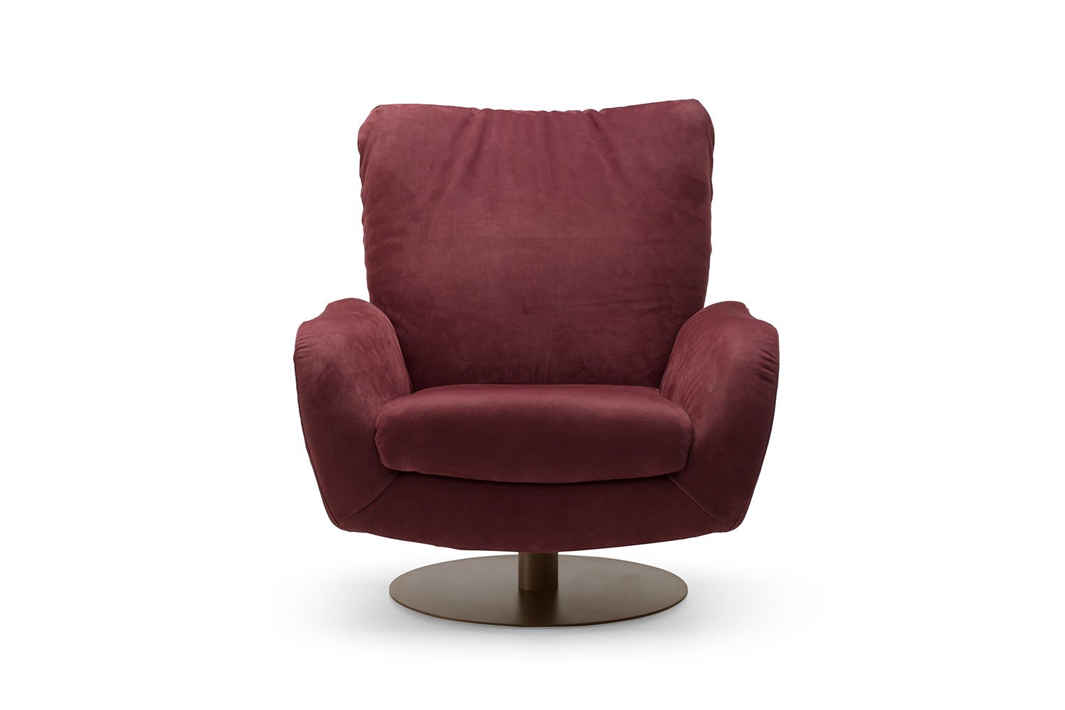 Swivel armchair with reclining back Regina