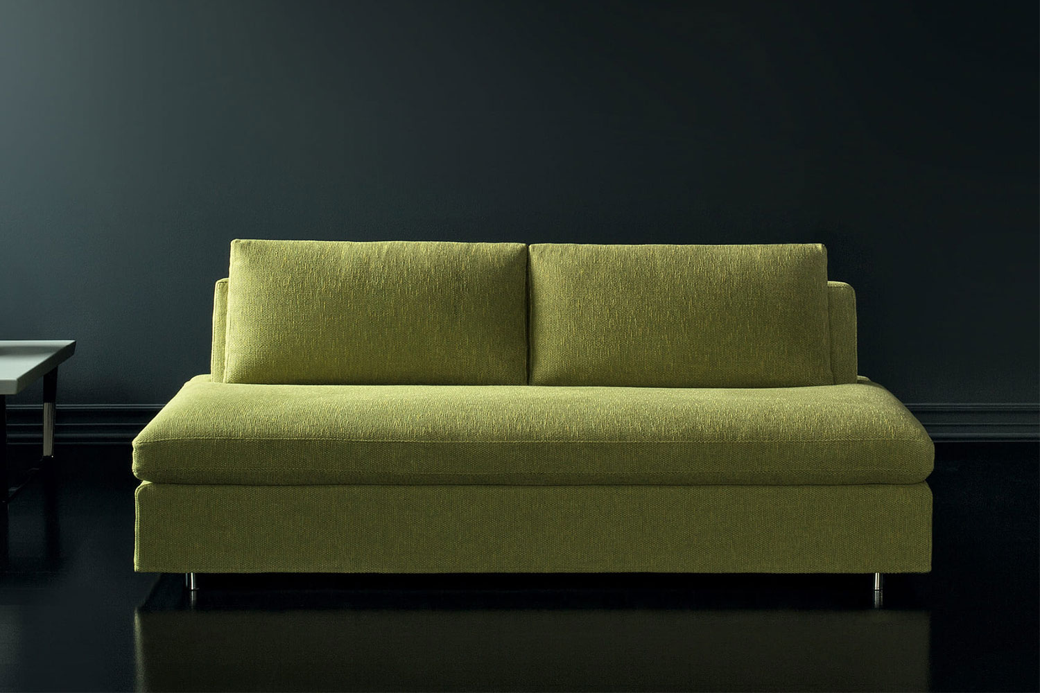 Bench style 2-3 seater armless sofa bed Rock