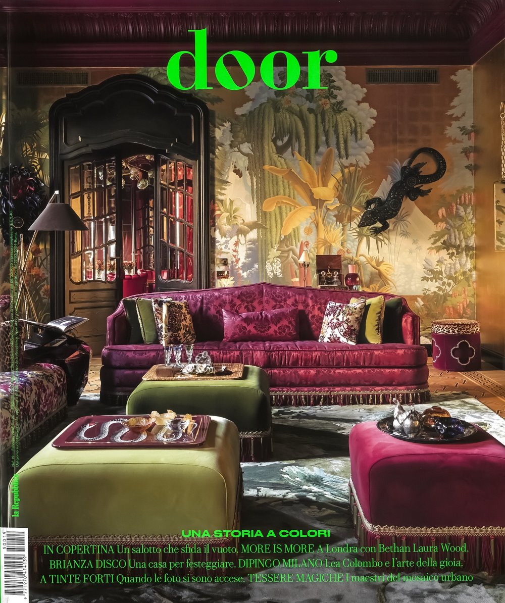 Copertina della rivista italiana Door La Repubblica 02/2025