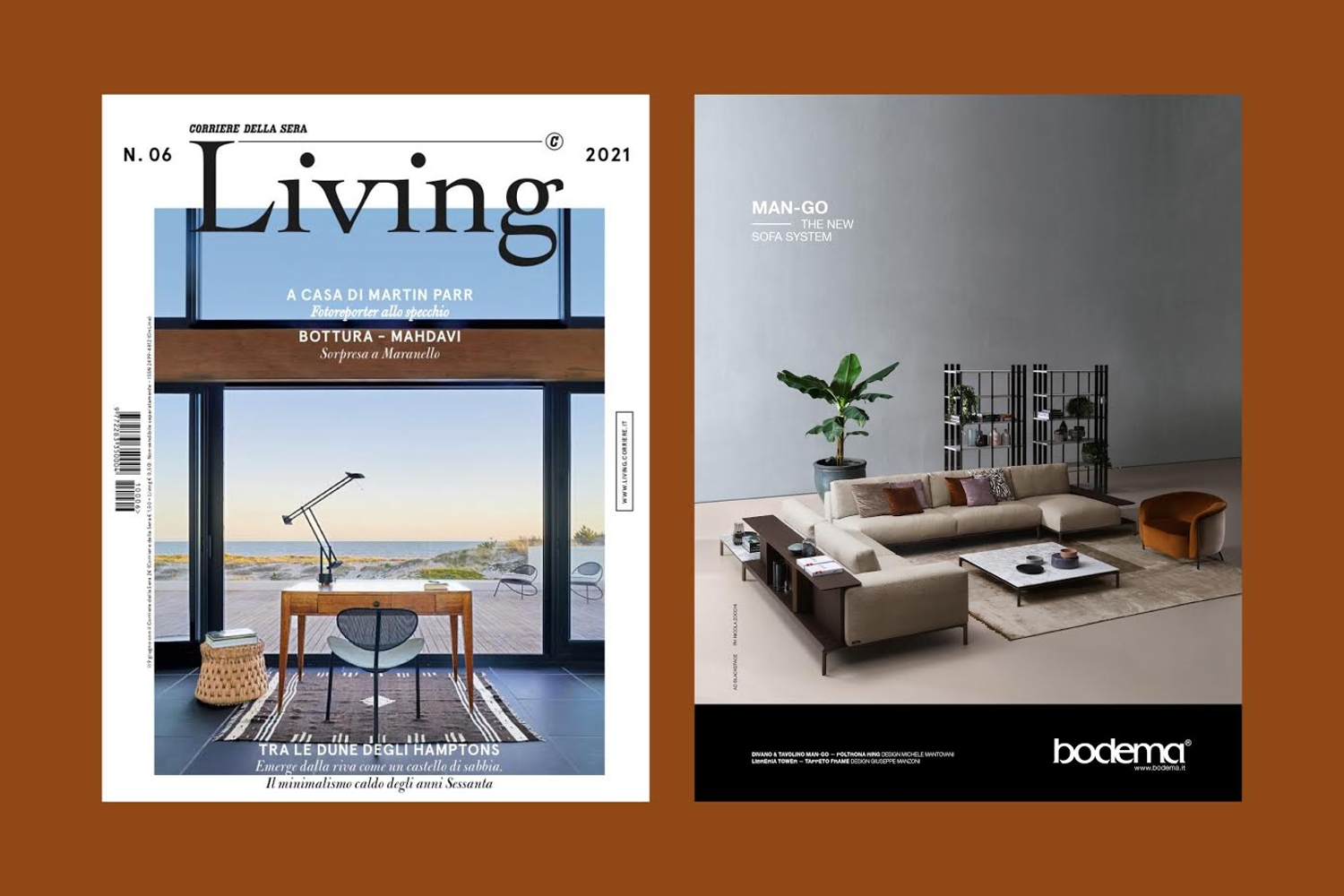 Man-Go erscheint in der Juni-Living-Ausgabe