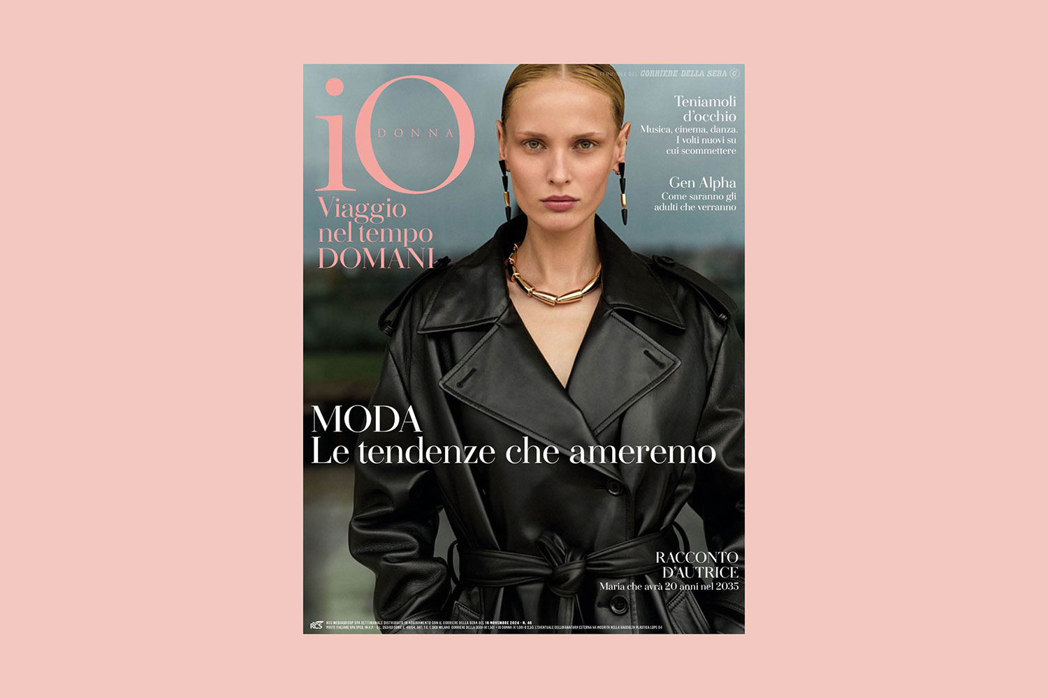 Copertina del numero speciale di iO Donna sulle tendenze dei prossimi mesi