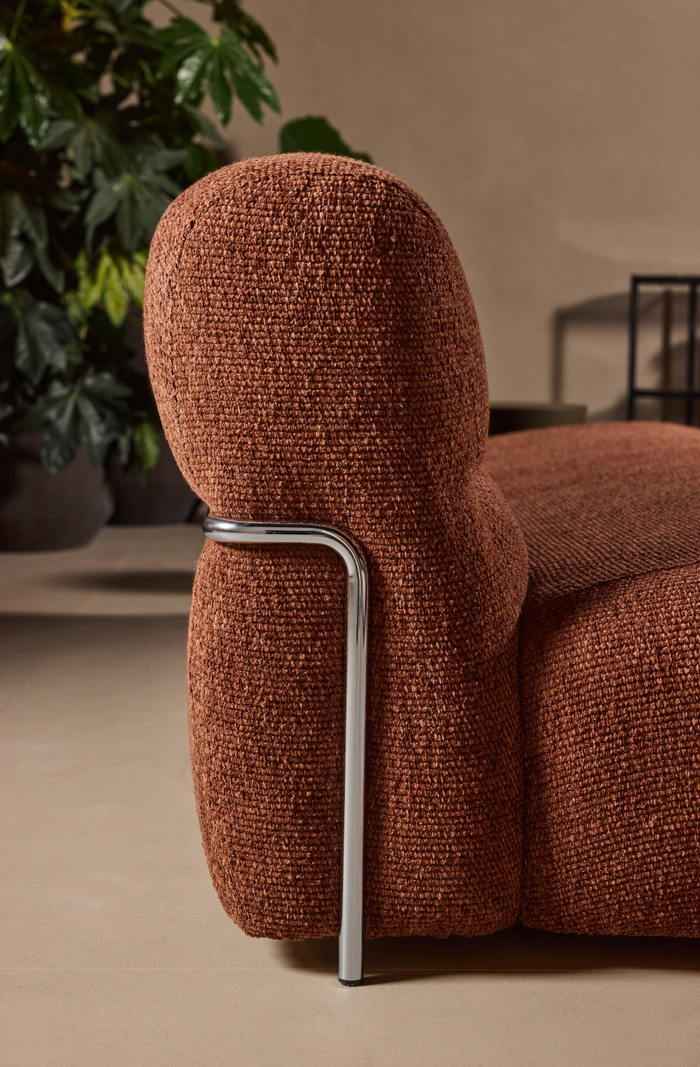 Dettaglio bracciolo divano - Bodema, Salone del Mobile 2026