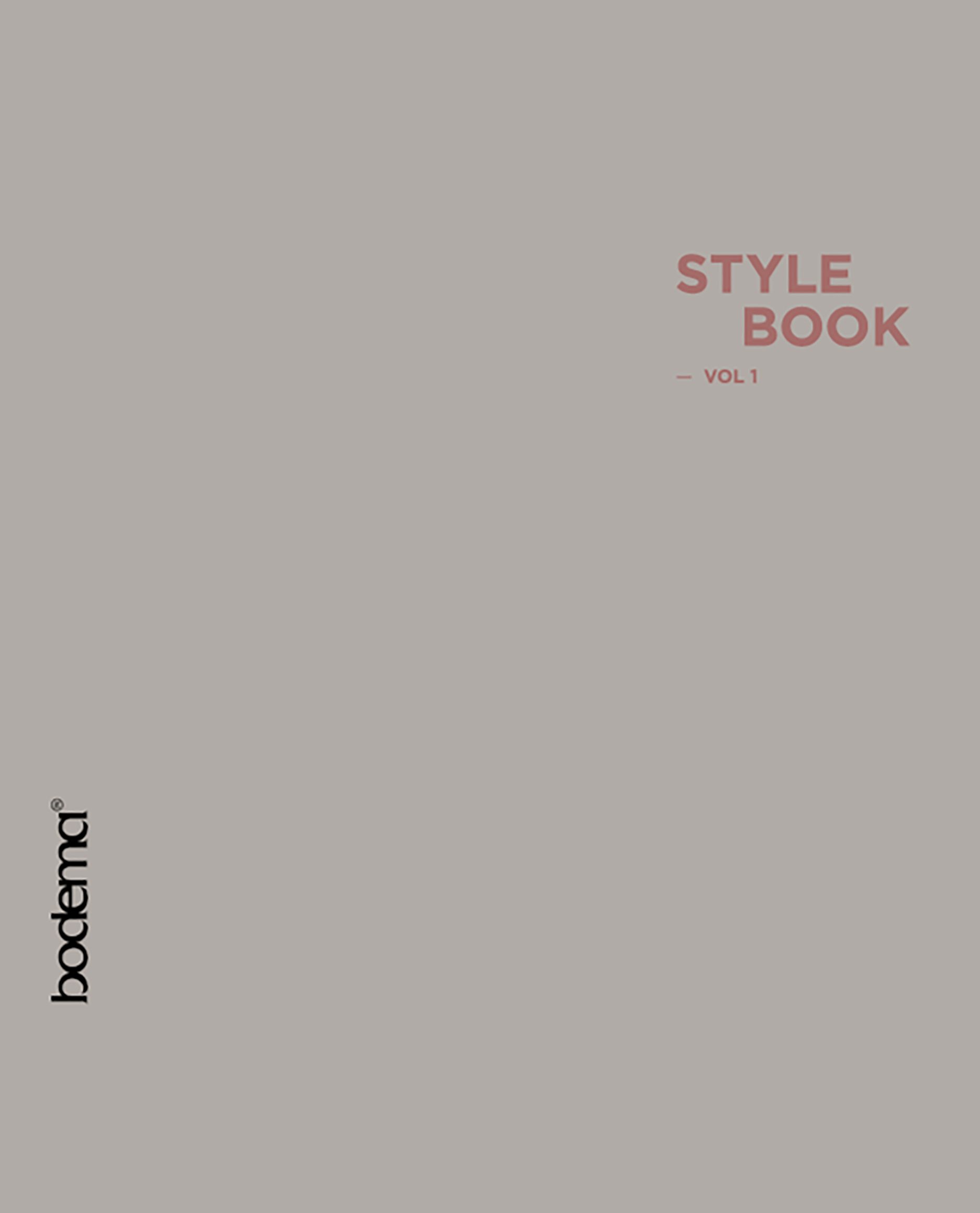 Style Book - Vol. 1